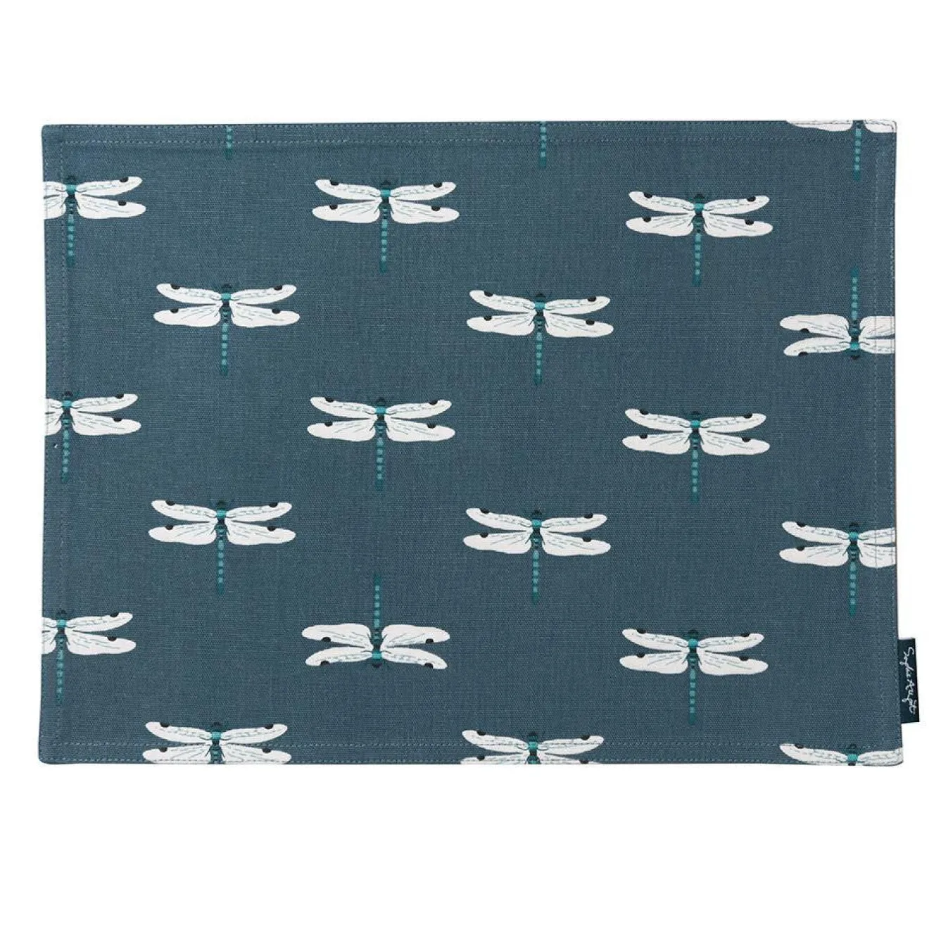 Sophie Allport Dragonfly Fabric Placemat- Tea|Placemats