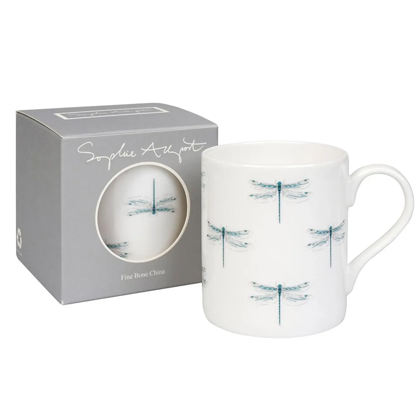 Sophie Allport Dragonfly Mug- Tea|Flowers & Garden