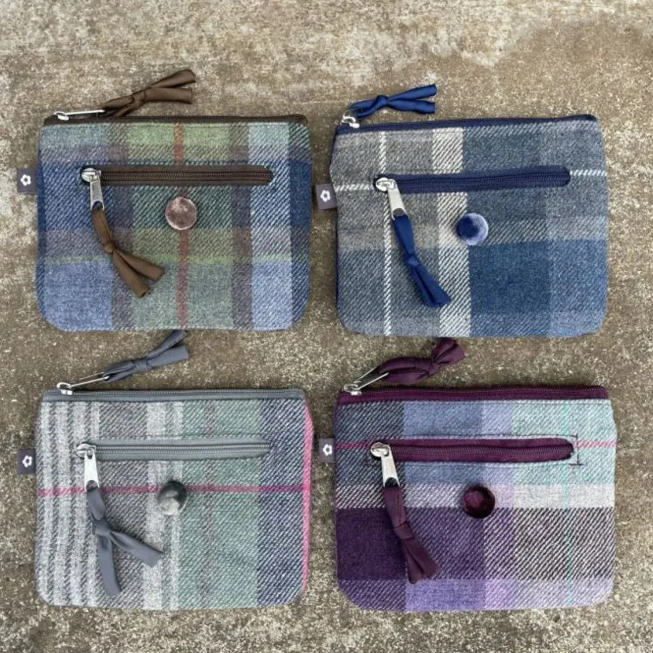 Earth Squared Bags Drem Tweed Emily Purse- Bags