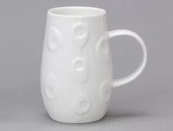 Repeat Repeat Droplet Pebble Mug- Flowers & Garden