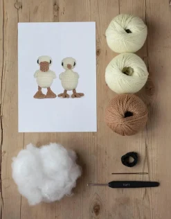 Toft Crafts Duckling and Chick Crochet Kit- Crafts