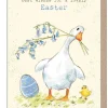 Paper Shed Design Duck with Bluebells Happy Easter Greetings Card- Easter|Greeting Cards