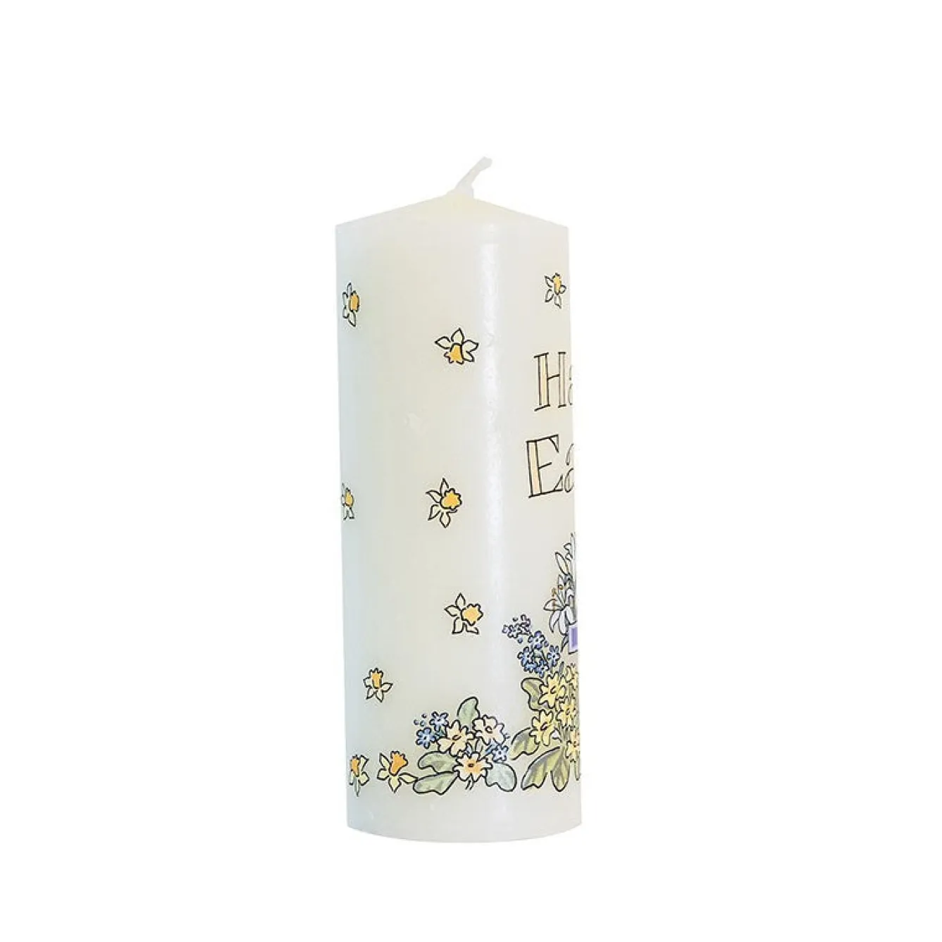Alison Gardiner Easter Cross Mini Pillar Candle- Easter|Seasonal Decor