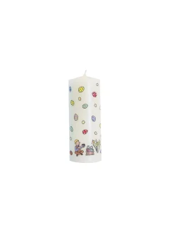 Alison Gardiner Easter Egg Hunt Mini Pillar Candle- Easter|Seasonal Decor
