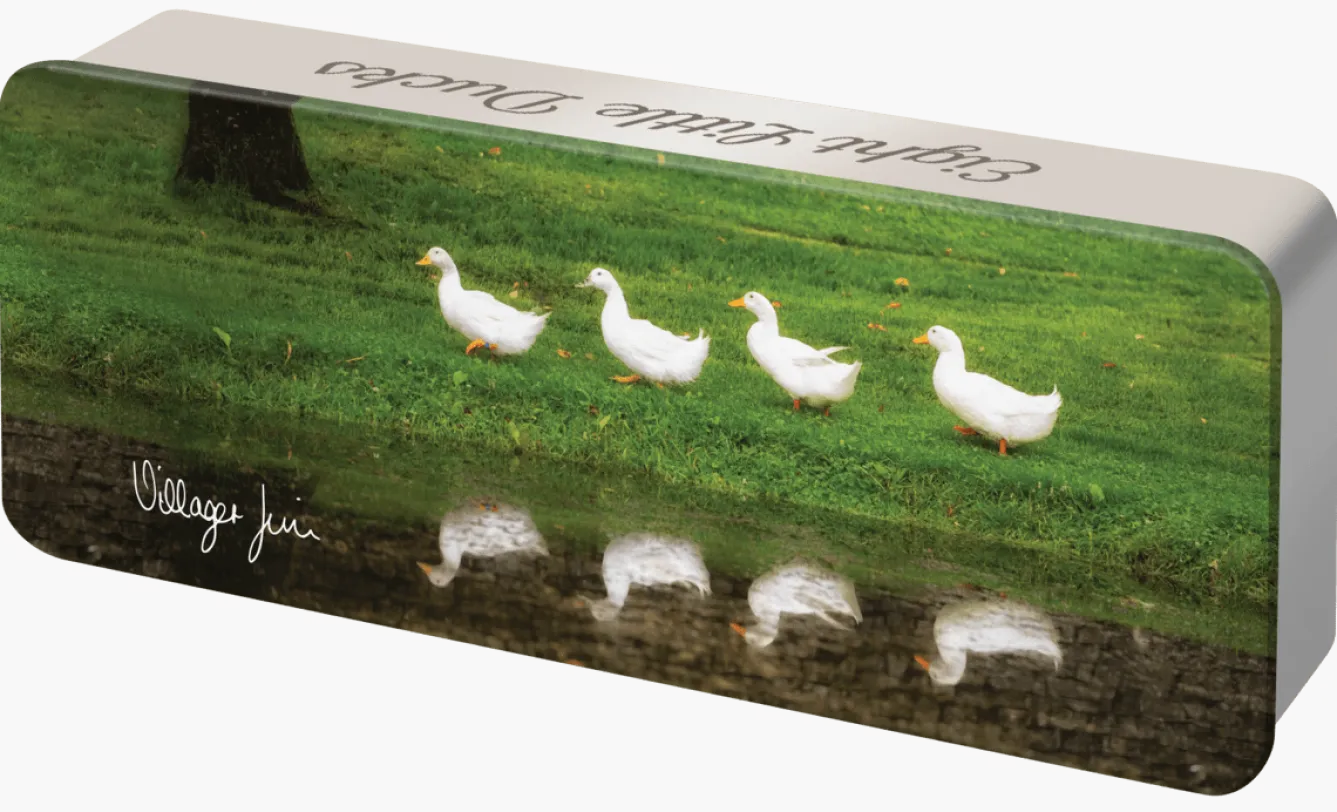 Dean's of Huntley Shortbread 'Eight Little Ducks' All Butter Shortbread Squares 180g- Biscuits