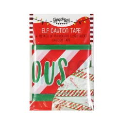 Ginger Ray Elf Caution Tape- Advent