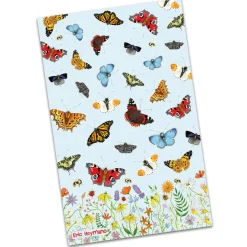 Emma Ball Butterflies Tea Towel- Tea|Tea Towels