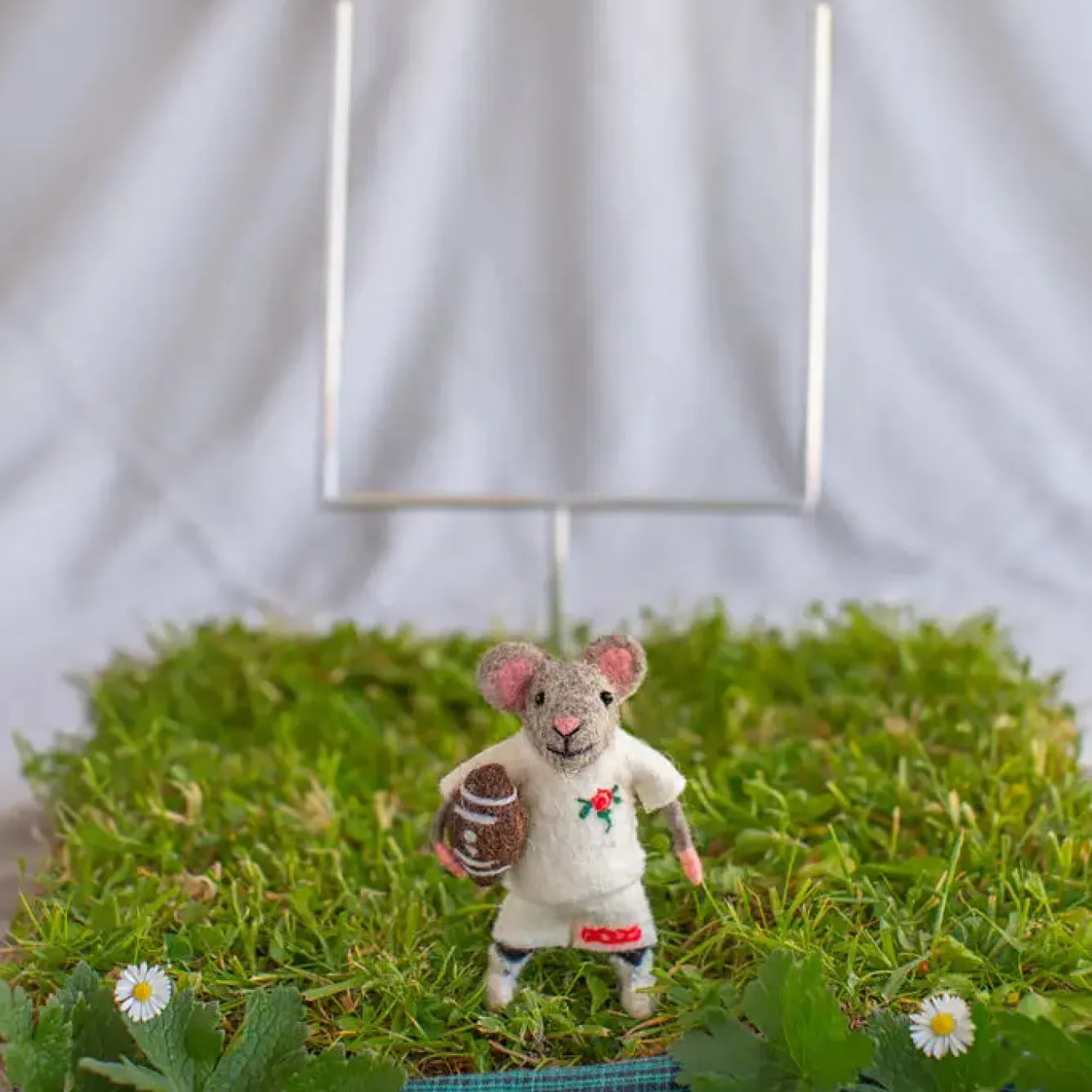 Sew Heart Felt England Rugby Mouse- Children