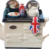 Ceramic Inspirations English Breakfast Large Aga Teapot - Cream- Tea|Teapots