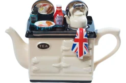 Ceramic Inspirations English Breakfast Large Aga Teapot - Cream- Tea|Teapots