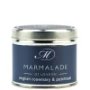 Marmalade of London English Rosemary & Patchouli Medium Tin Candle- Home Fragrance