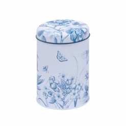 Sanderson Etchings & Roses Set of 3 Round Caddies- Storage Caddies|Storage
