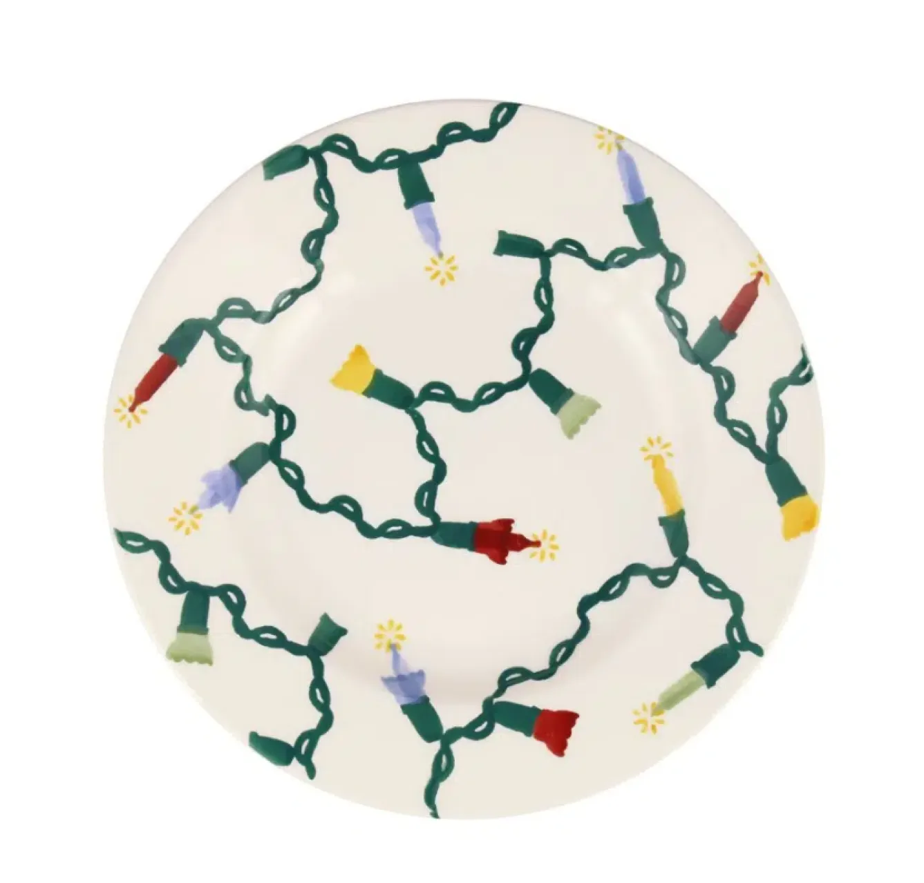 Emma Bridgewater Fairy Lights 8 1/2 inch Plate- Plates
