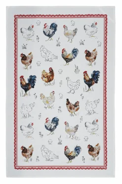 Ulster Weavers Farm Birds Tea Towel- Tea|Tea Towels
