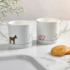 Jin Designs Farm Collection Large Mug- Tea|Pets