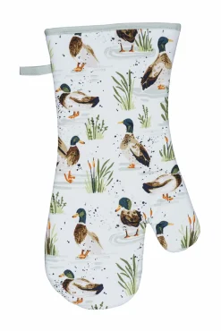 Ulster Weavers Farmhouse Ducks Gauntlet- Oven Gloves/Mitts