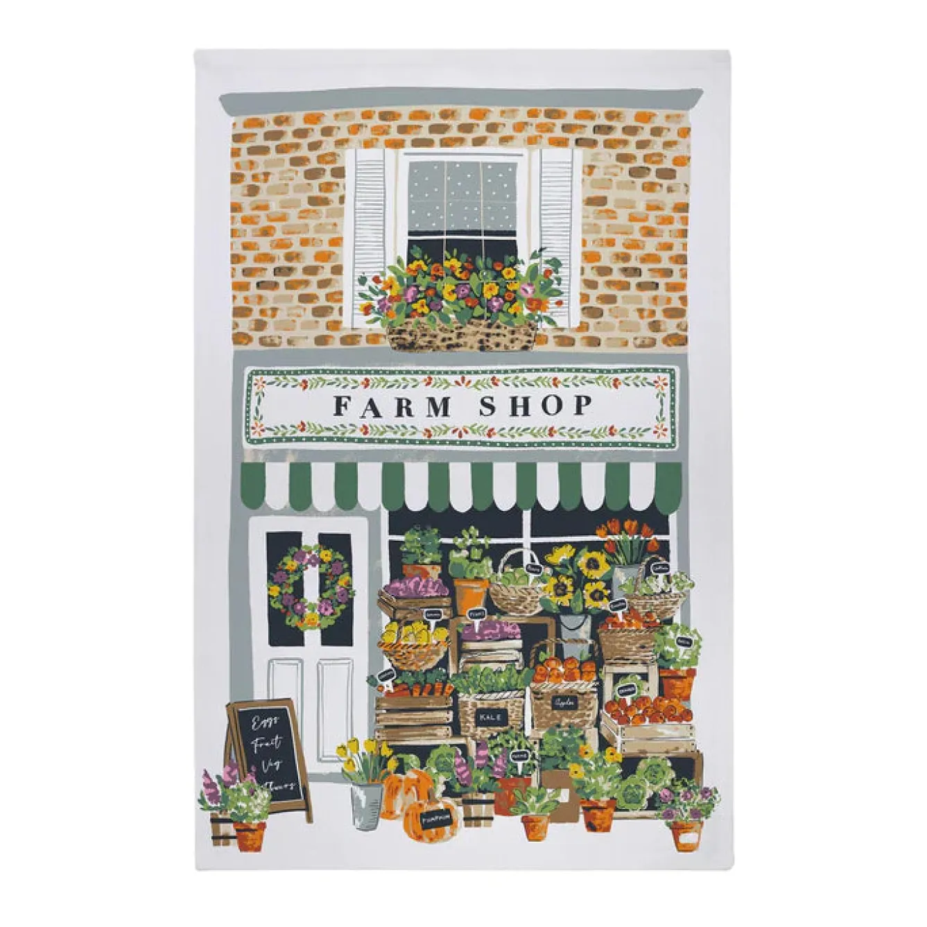 Ulster Weavers Farm Shop Tea Cotton Tea Towel- Tea|Tea