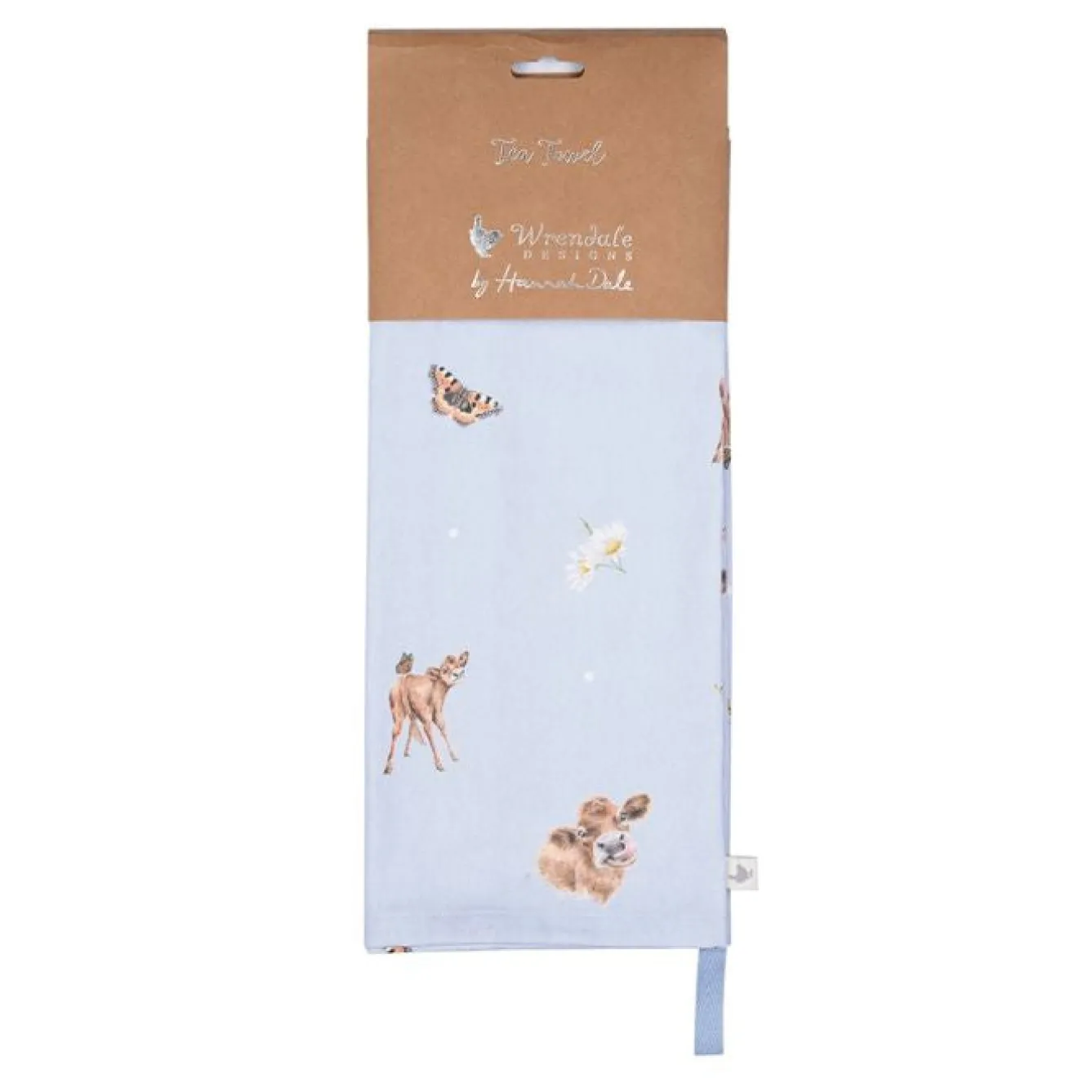 Wrendale Designs 'Farmyard Friends' Farmyard Animal Tea Towel- Tea|Tea Towels