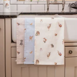 Wrendale Designs 'Feathered Friends' Bird Tea Towel- Tea|Tea Towels