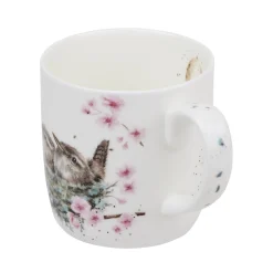 Wrendale Designs 'Feather Your Nest' Bird Bone China Mug (14oz)- Animals|Animals