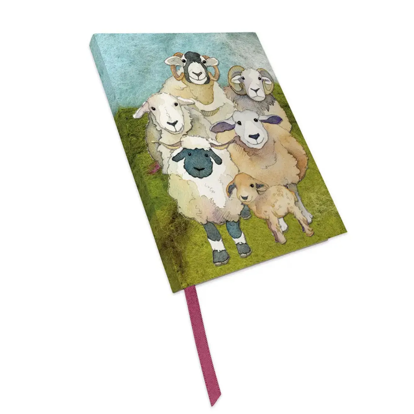 Emma Ball Felted Sheep Bound Notebook- Stationery