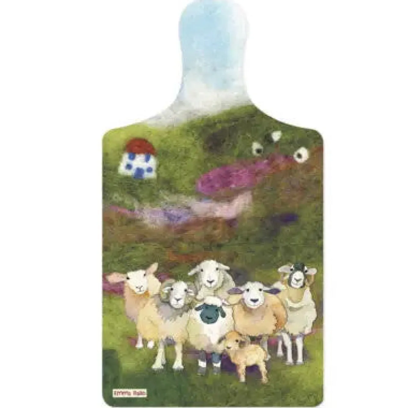 Emma Ball Felted Sheep Large Chopping Board- Kitchenware|Chopping Boards