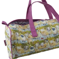 Emma Ball Felted Sheep Long Handled Barrel Bag- Crafts|Bags