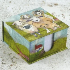 Emma Ball Felted Sheep Memo Box- Stationery