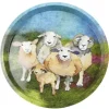 Emma Ball Felted Sheep Round Tin Tray- Trays|Trays