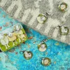 Emma Ball Felted Sheep Set of 6 Crochet Markers in a Pocket Tin- Crafts
