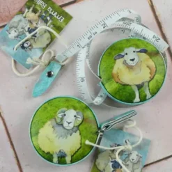 Emma Ball Felted Sheep Tape Measure- Crafts