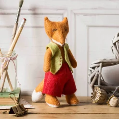 Corinne Lapierre Fergus Fox Wool Mix Felt Craft Kit- Crafts|Children