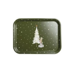 Sophie Allport Festive Forest Small Tray- Tea|Trays