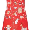 Ulster Weavers Festive Friends Cotton Apron- Aprons