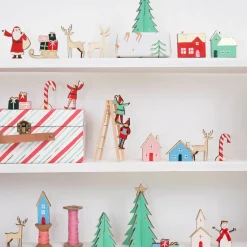 Meri Meri Festive Village Wooden Advent Calendar- Advent