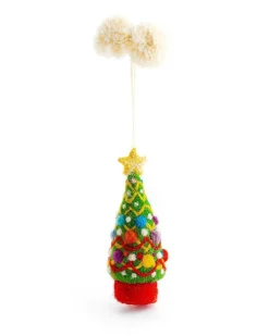 Sew Heart Felt Festooned Christmas Tree Felt Decoration- Christmas Decorations|Seasonal Decor