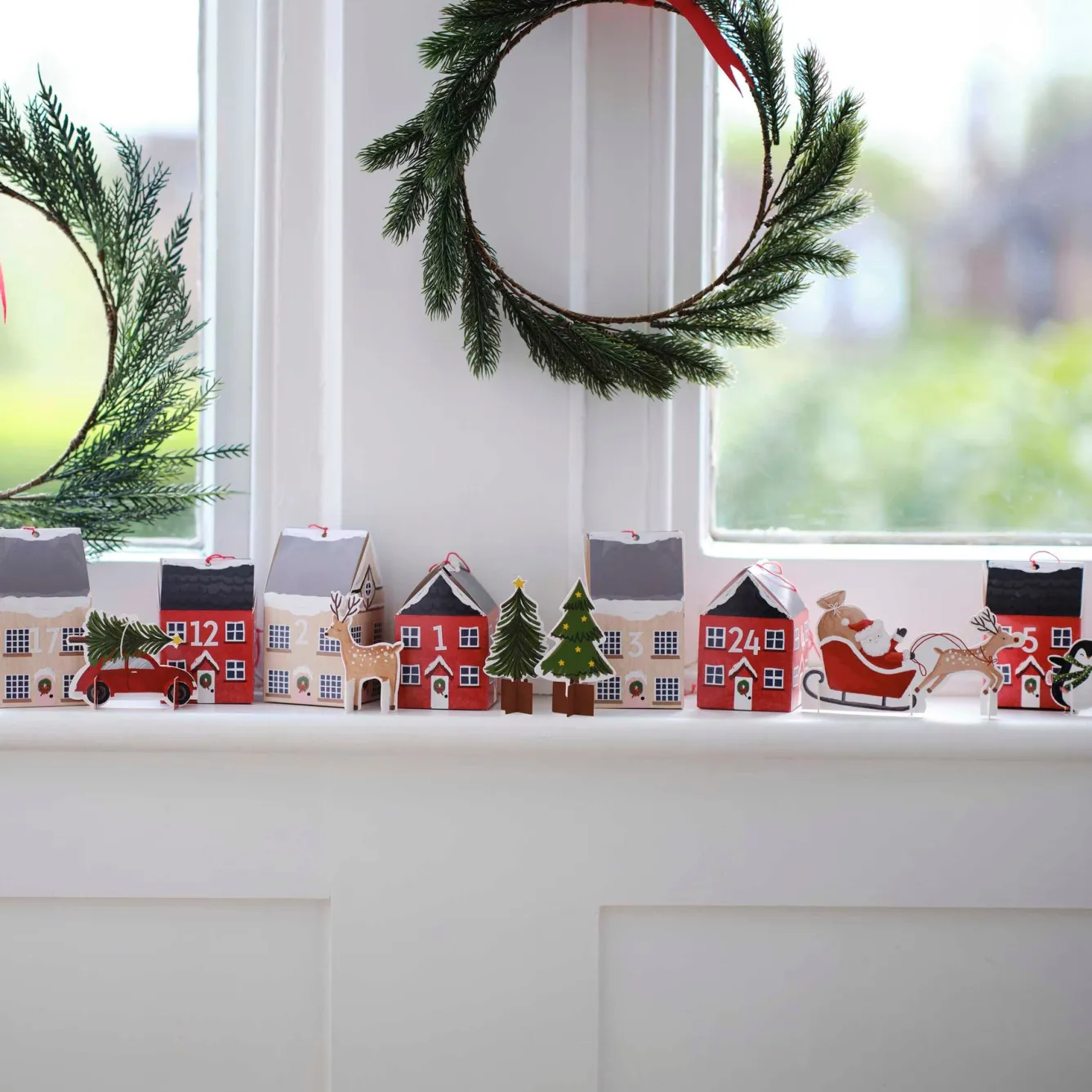 Ginger Ray Fill Your Own Christmas Advent Calendar Boxes- Advent|Seasonal Decor