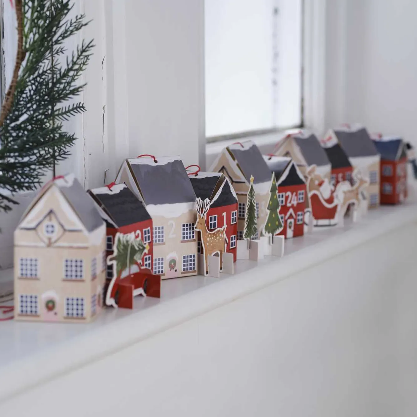 Ginger Ray Fill Your Own Christmas Advent Calendar Boxes- Advent|Seasonal Decor