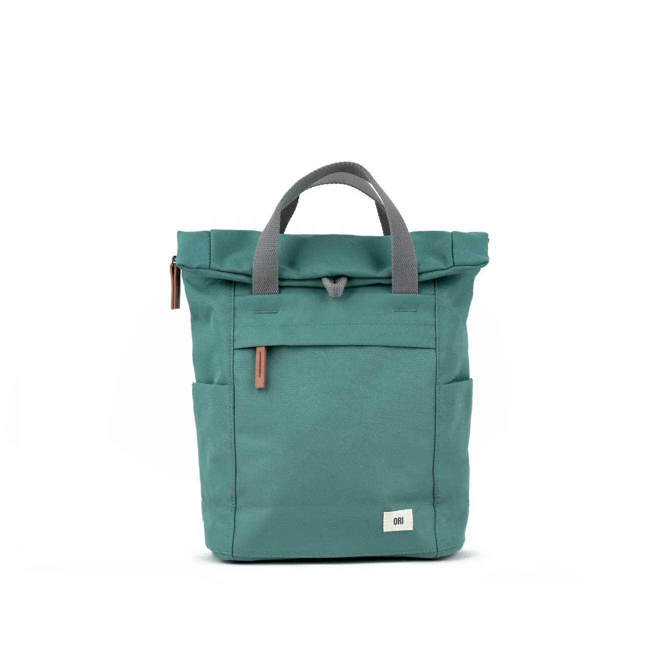 Ori London Finchley A Sage Recycled Canvas Backpack- Small- Bags