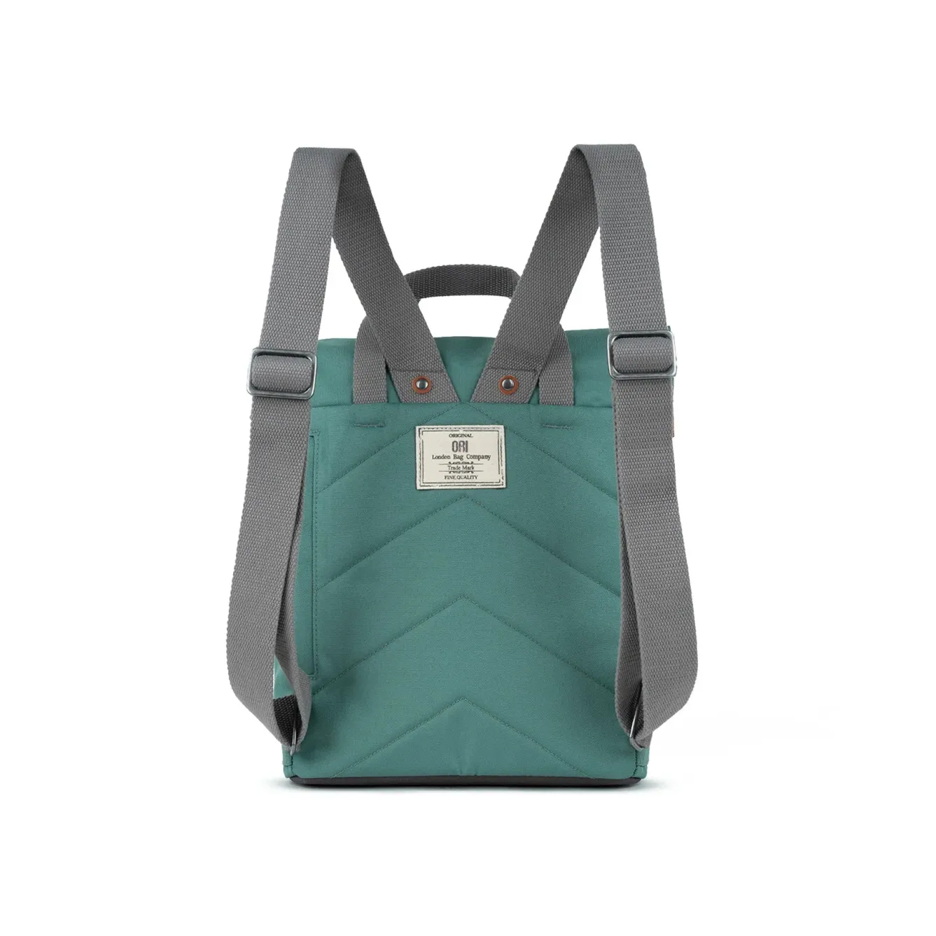 Ori London Finchley A Sage Recycled Canvas Backpack- Small- Bags
