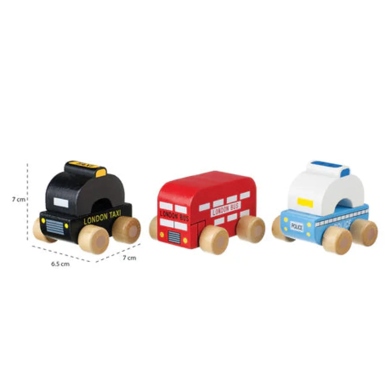 Orange Tree Toys First London Toy Vehicles- Children