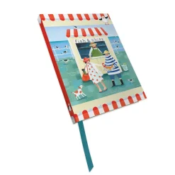 Emma Ball Fish & Chips Bound Notebook- Stationery