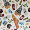 Corinne Alexander Fish & Chips Placemat by- Father's Day