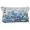 Emma Ball Fishing Village Zipped Pouch- Crafts|Bags