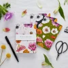 Catherine Lewis Floral Brights - Set of 3 A6 Notebooks- Stationery