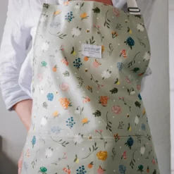 Laura Fisher Floral Meadow Apron- Aprons