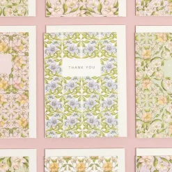 Catherine Lewis Flora Nouveau - Thank You - card- Greeting Cards