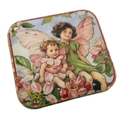 Elite Tins Flower Fairies Pocket Tins- Novelty|Flowers & Fruits
