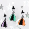 Meri Meri Flying Honeycomb Witch Decorations- Halloween