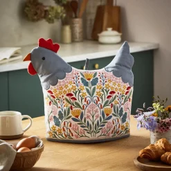 Ulster Weavers Folk Chicken Shaped Tea Cosy- Tea|Tea Cosies
